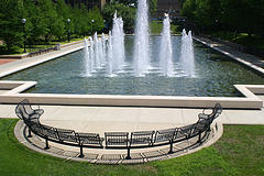 North Campus fountain by hyperboreal