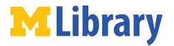 University of Michigan University Library logo