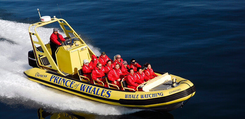 Prince of Whales Zodiac with passengers